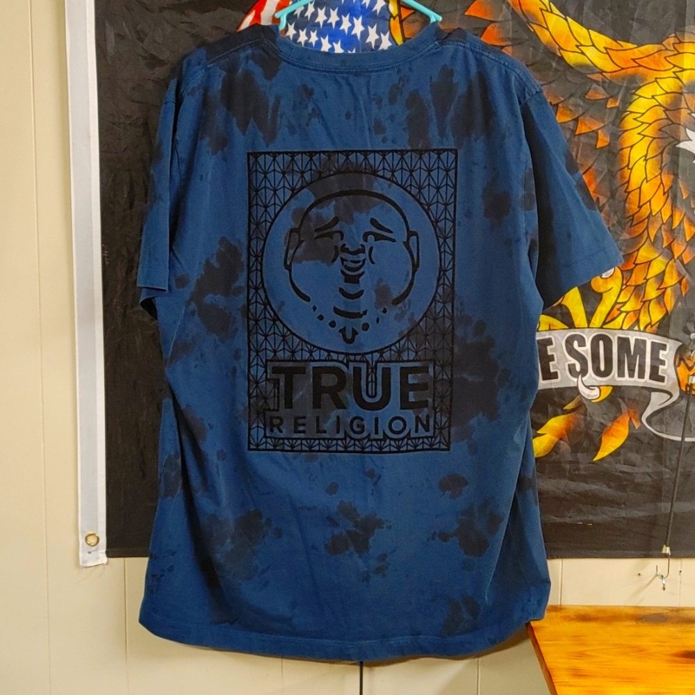 True religion tye dye shirt